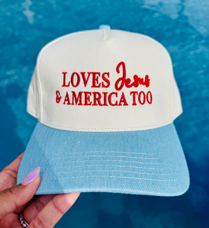 Loves Jesus & America Too